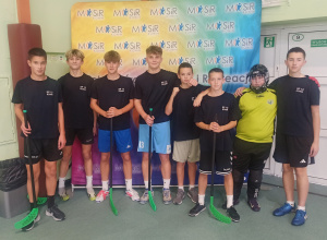 Reprezentanci szkoły w unihokeju